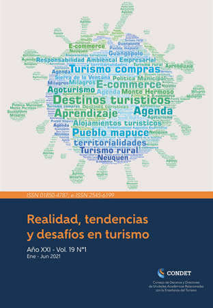 Realidad, Tendencias y Desafíos en Turismo vol 19 Nº1