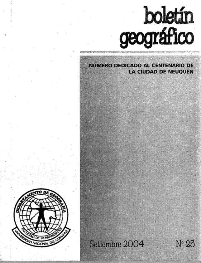 					Ver Núm. 25 (2004): Boletín Geográfico
				